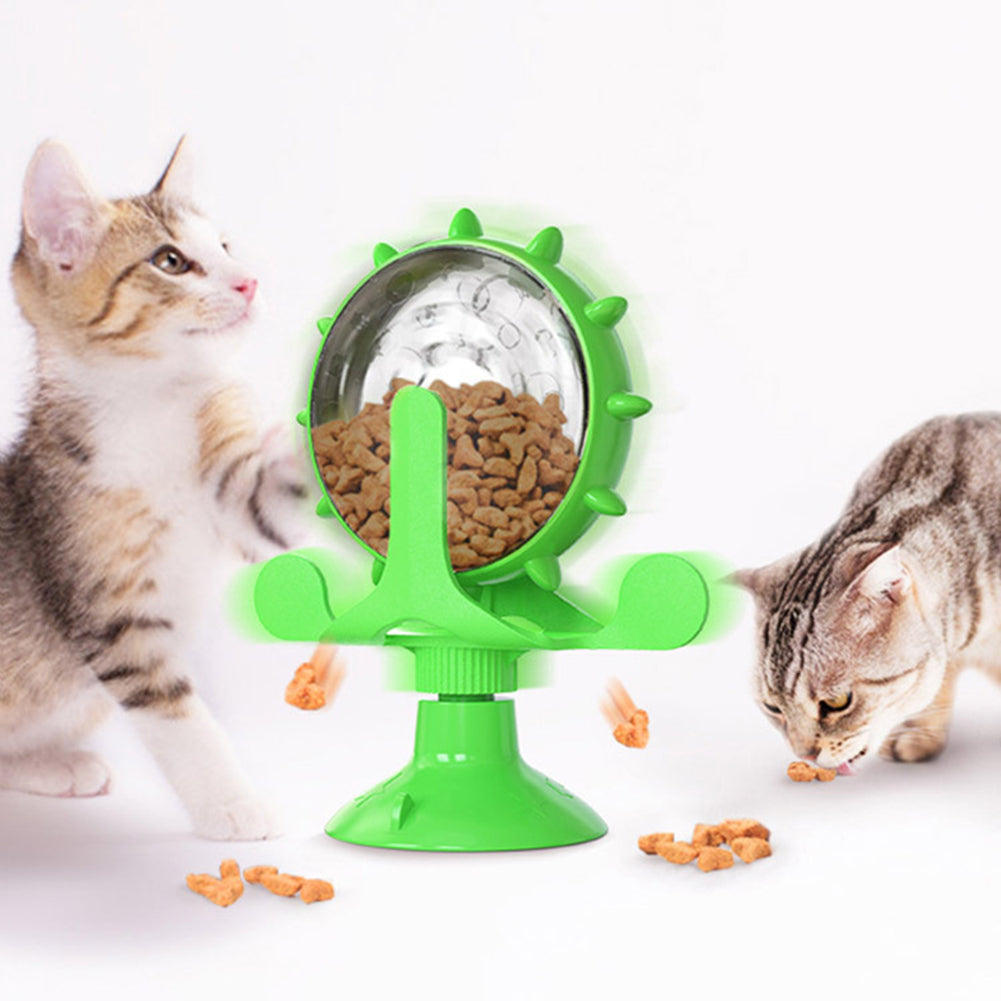 Spinning Pet Food Feeder